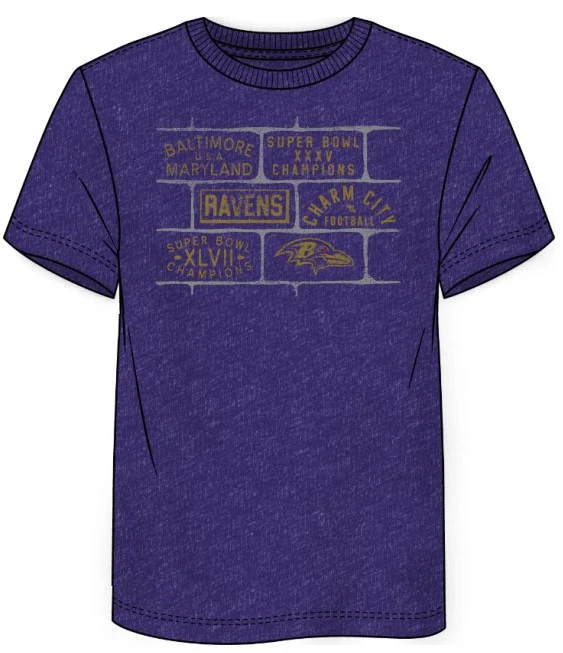 Baltimore Ravens Hometown Football T-Shirt