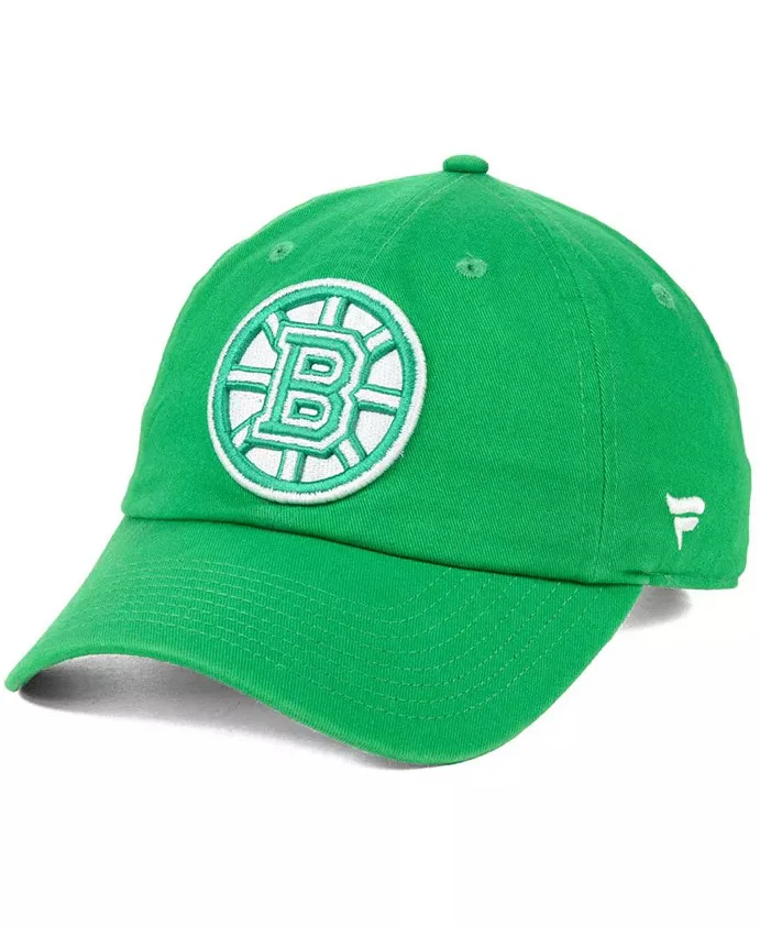 Boston Bruins St. Patrick's Day Fundamental Adjustable Cap