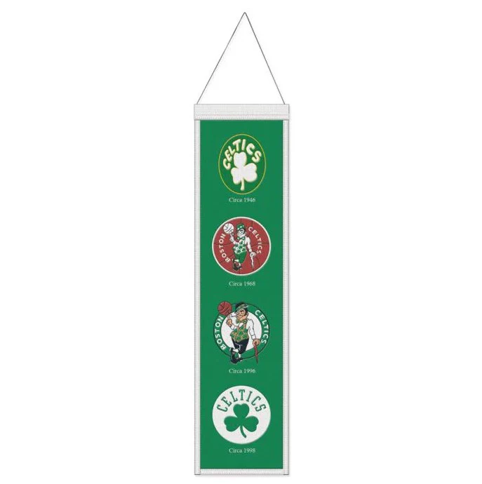 Boston Celtics 8" x 32" Wool Banner
