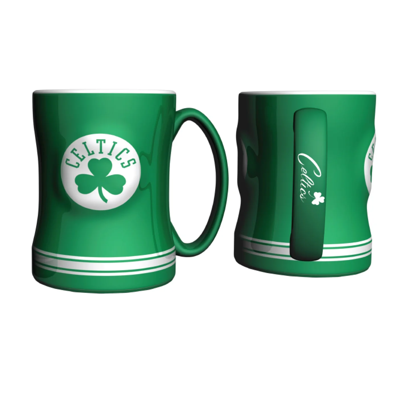 Boston Celtics Logo Relief Coffee Mug