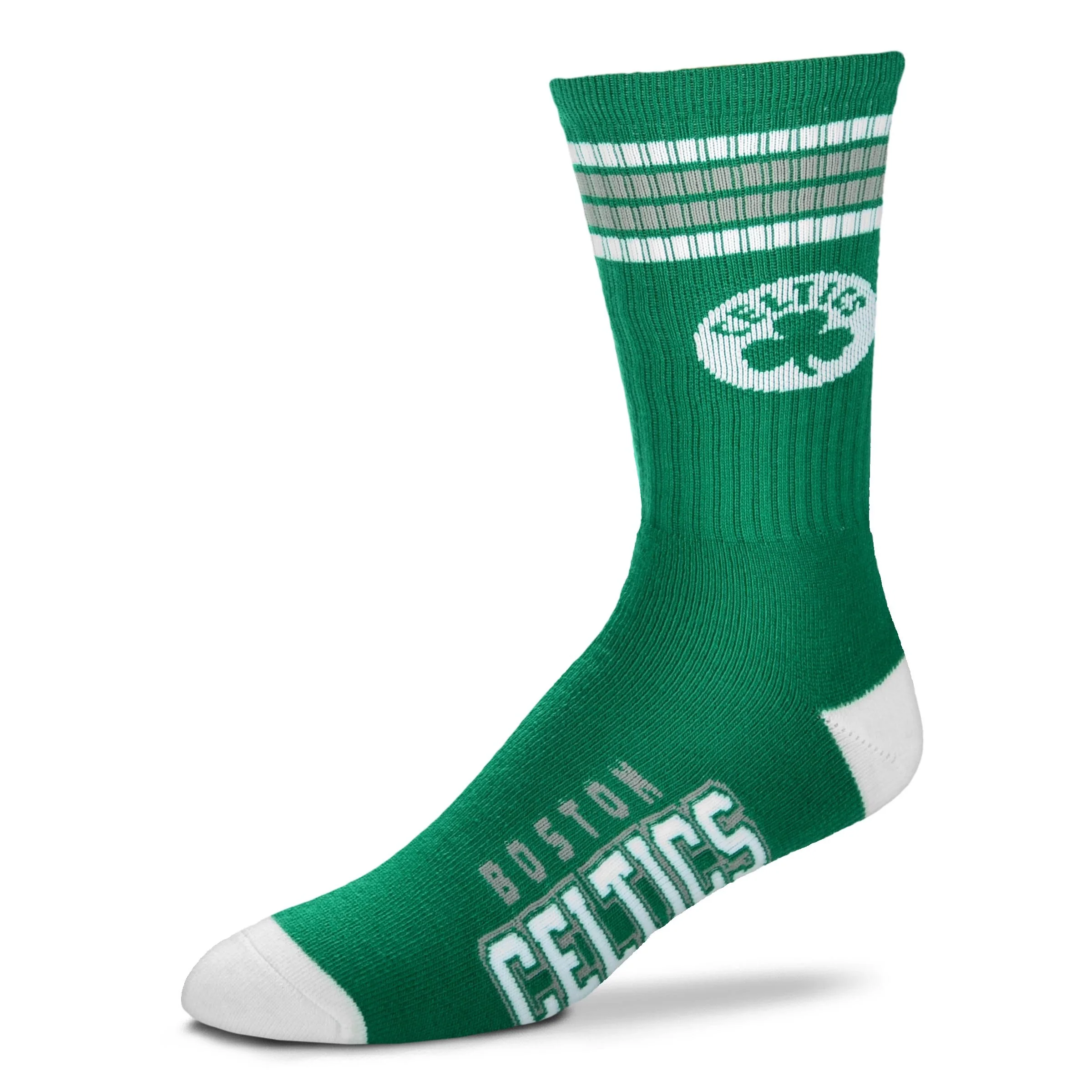 Boston Celtics Men's 4 Stripe Deuce Socks