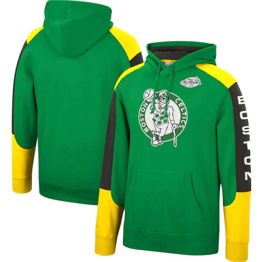 Boston Celtics Mitchell & Ness Fusion Fleece Hoodie