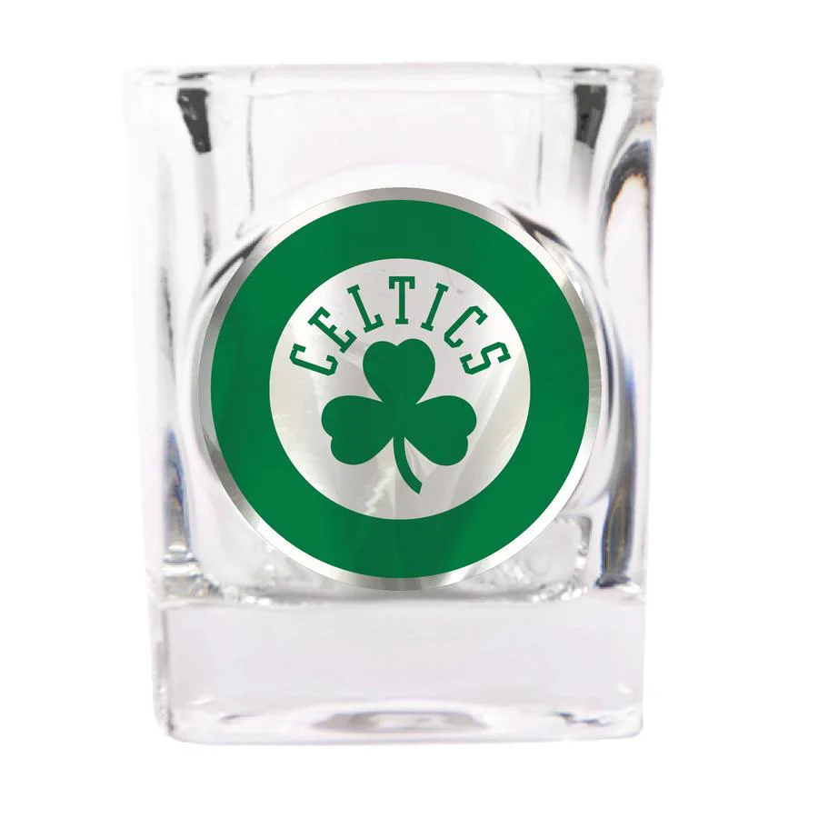 Boston Celtics Square Shot Glass