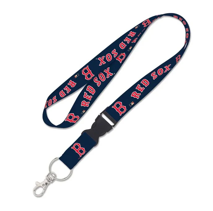 Boston Red Sox 1" Lanyard with Detachable Buckle