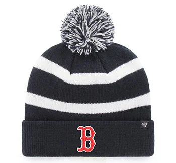 Boston Red Sox '47 Brand Winter Knit Pom Hat