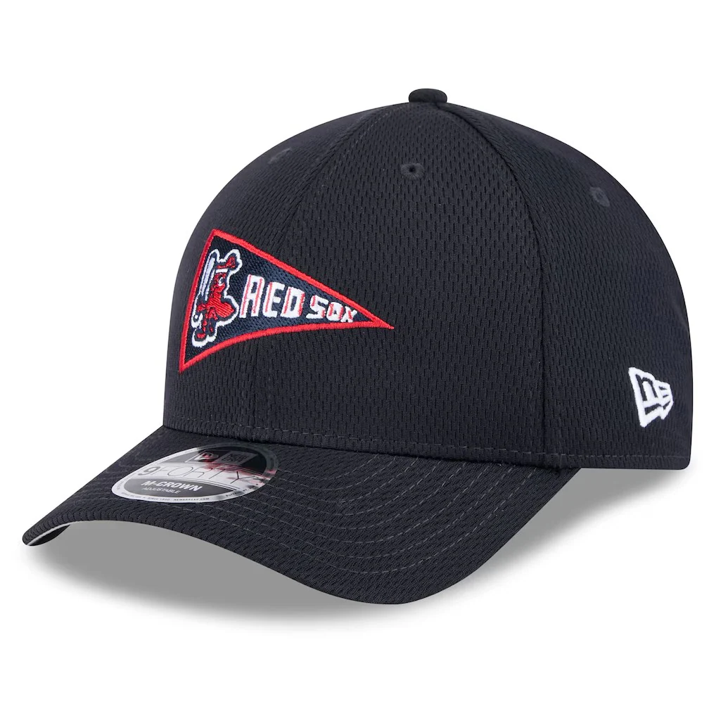 Boston Red Sox New Era Clubhouse 9FORTY M-Crown Hat - Navy