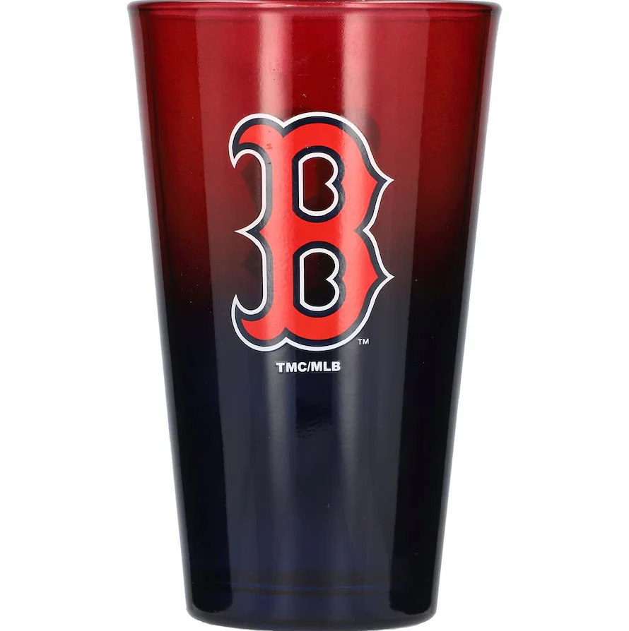 Boston Red Sox Ombre Pint Glass