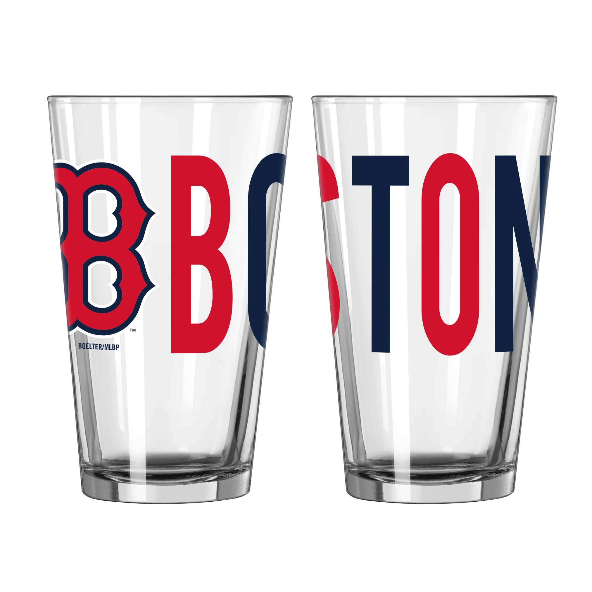 Boston Red Sox Overtime Pint Glass