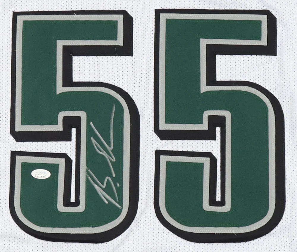 Brandon Graham Philadelphia Eagles Autographed White Football Jersey - Image 2