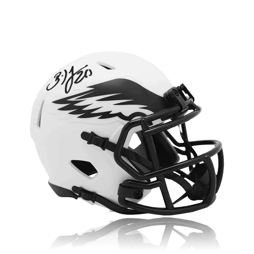 Brian Dawkins Philadelphia Eagles Autographed Lunar Eclipse Mini-Helmet