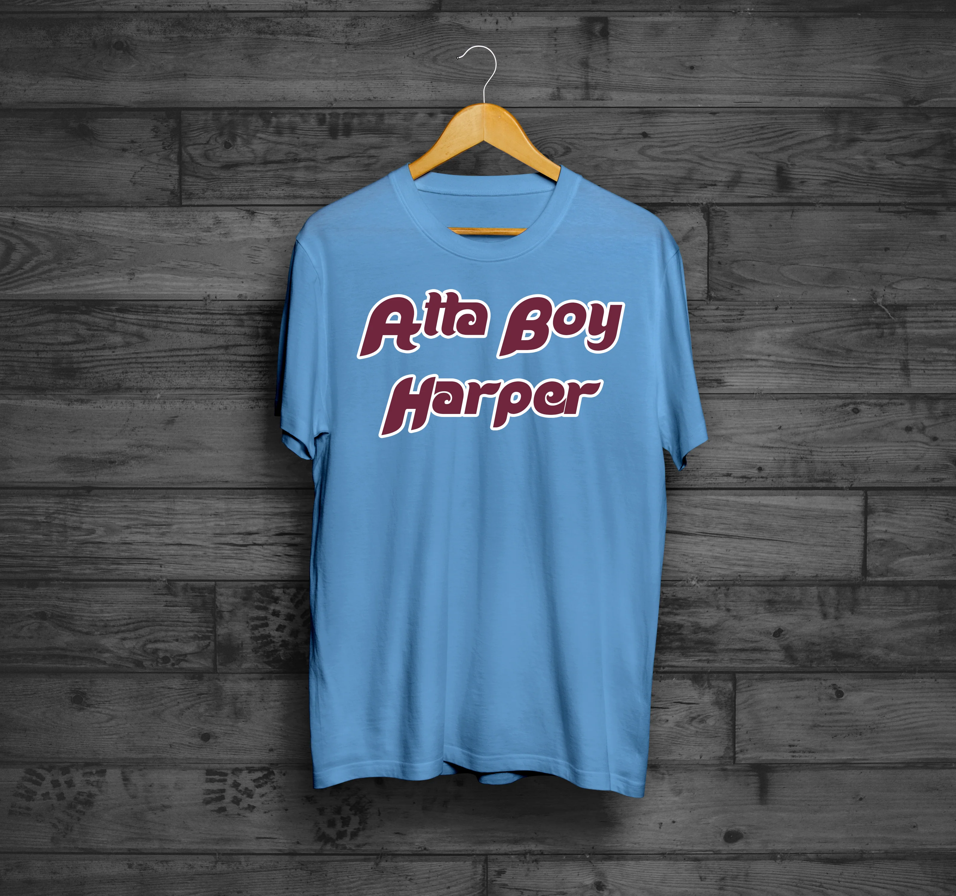 Bryce Harper 'Atta Boy' Phillies Playoff T-Shirt - Image 4