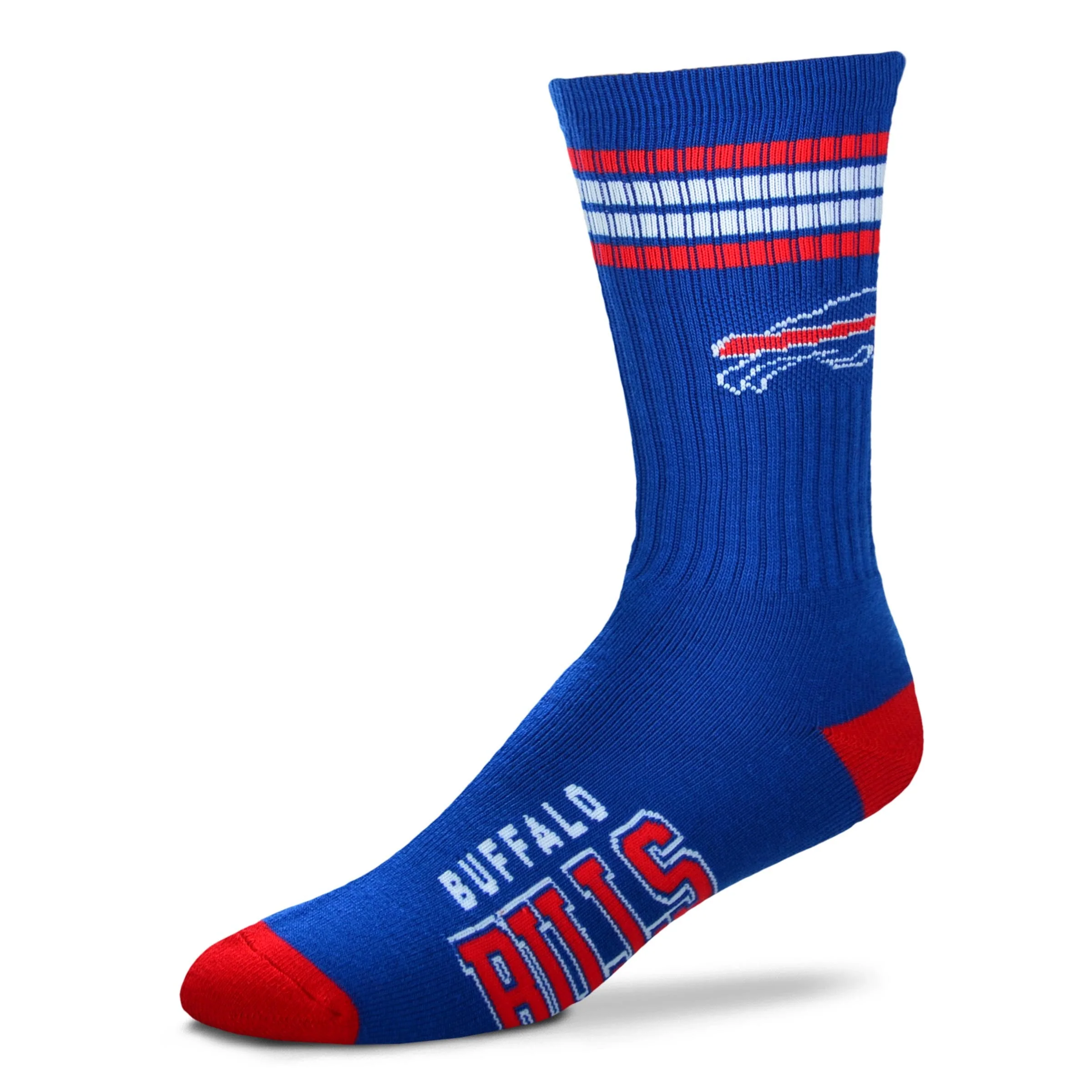 Buffalo Bills Men's 4 Stripe Deuce Socks