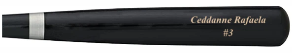 Ceddanne Rafaela Boston Red Sox Black Rawlings Baseball Pro Bat