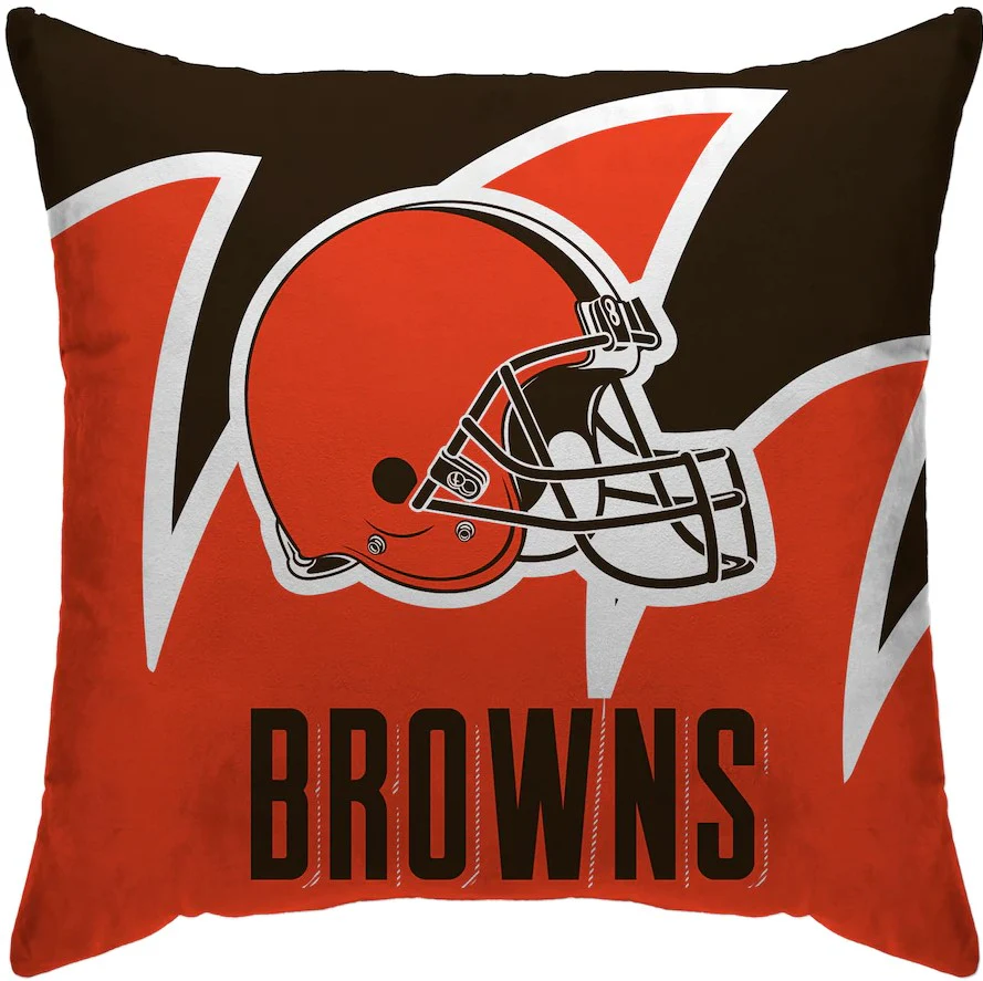 Cleveland Browns 18'' x 18'' Splash Décor Pillow