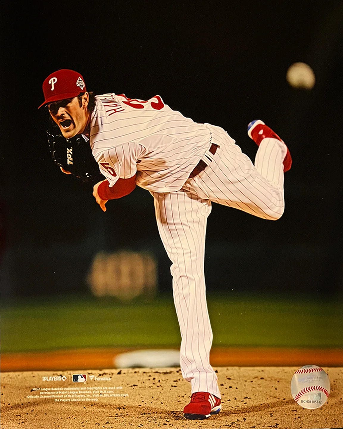 Cole Hamels 2008 World Series Action Philadelphia Phillies 16" x 20" Baseball Photo - Image 2