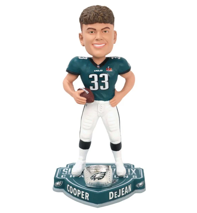 Cooper DeJean Philadelphia Eagles Super Bowl LIX Champions 8" Bobble Head