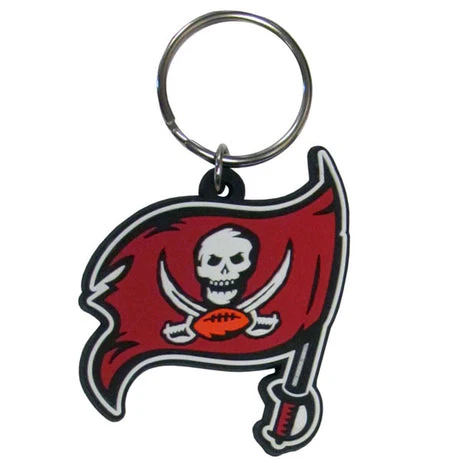 Tampa Bay Buccaneers Flex Logo Keychain