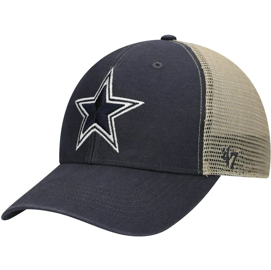 Dallas Cowboys '47 Flagship MVP Trucker Snapback Hat - Navy