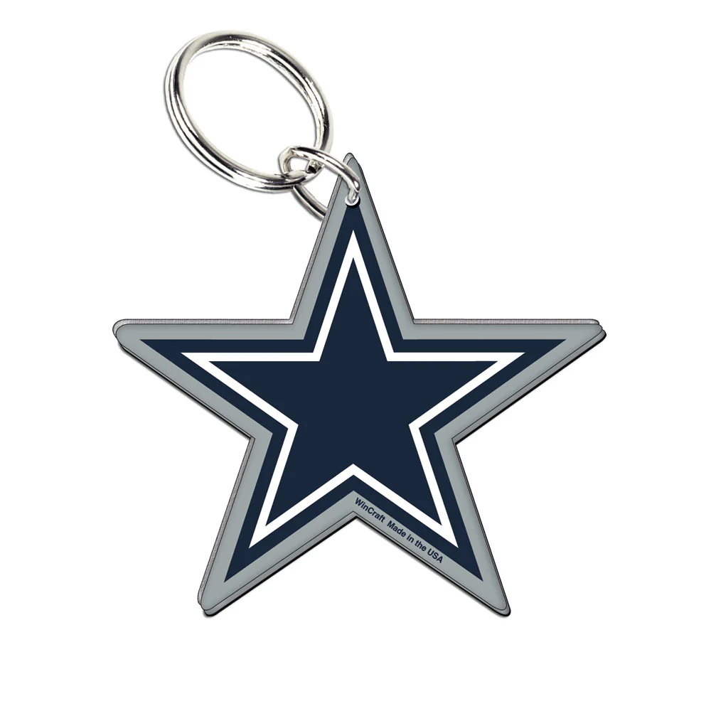 Dallas Cowboys Acrylic Logo Keychain
