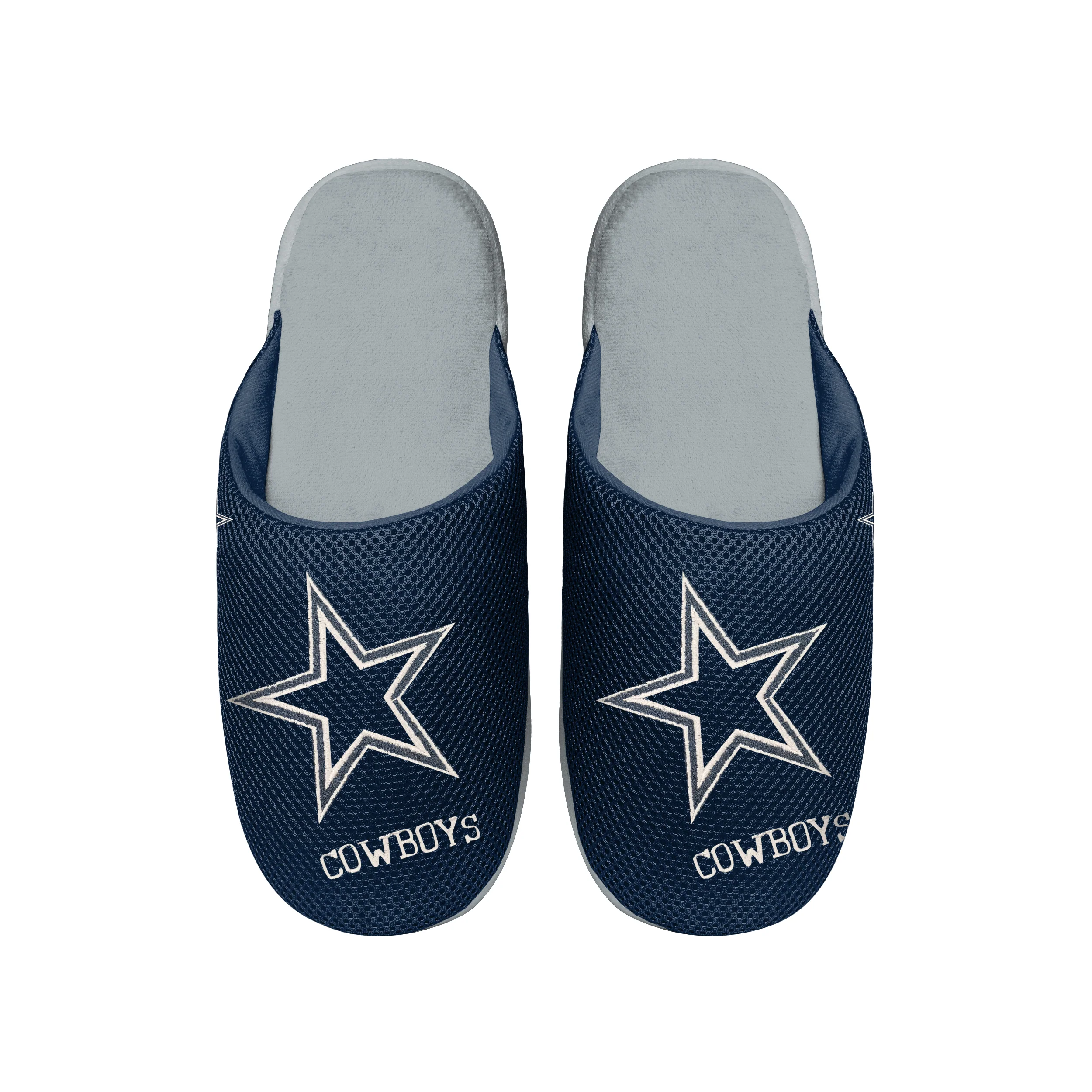 Dallas Cowboys Big Logo Mesh Slide Slippers - Image 2