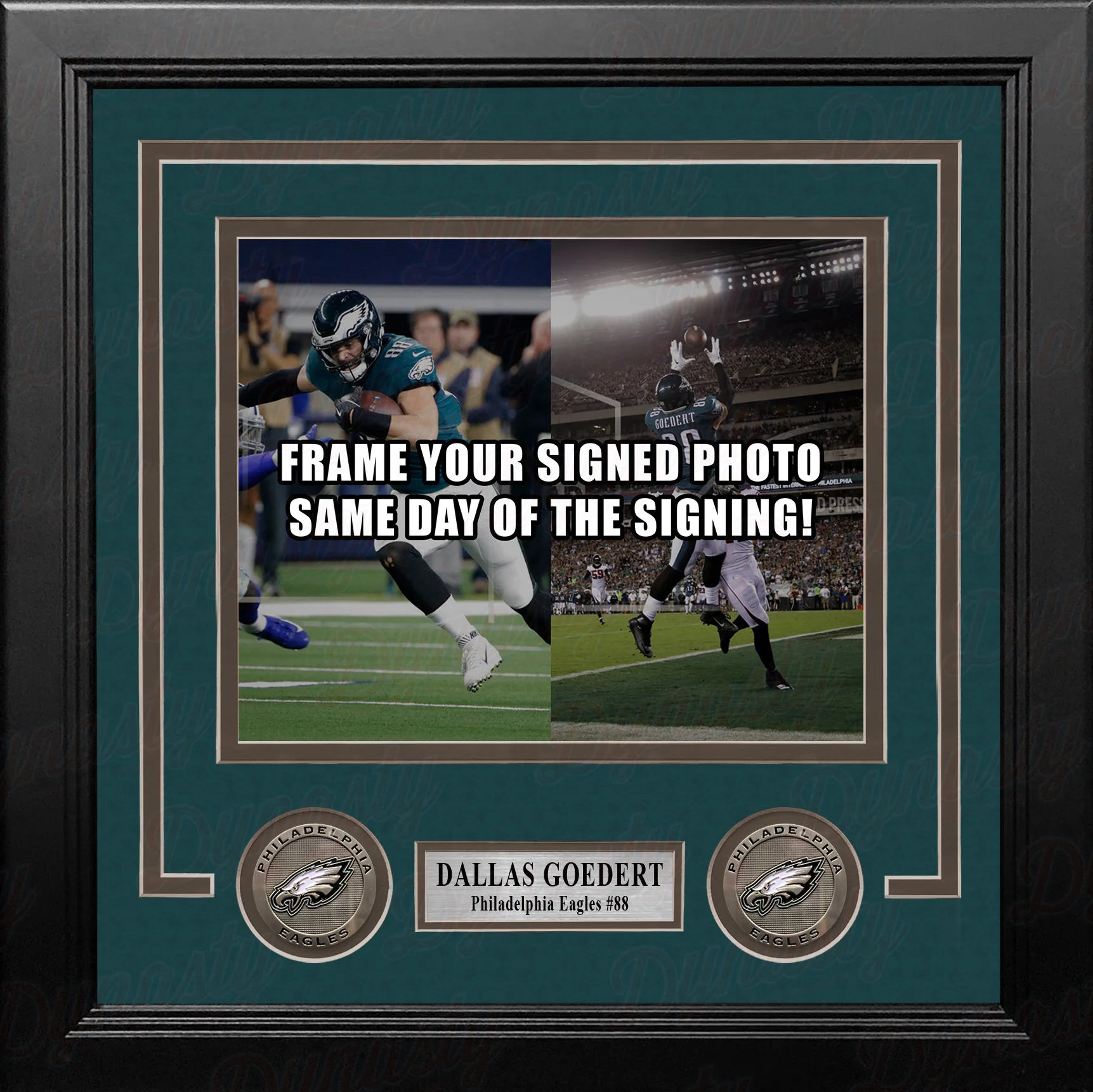 Dallas Goedert Philadelphia Eagles Photo Frame Kit