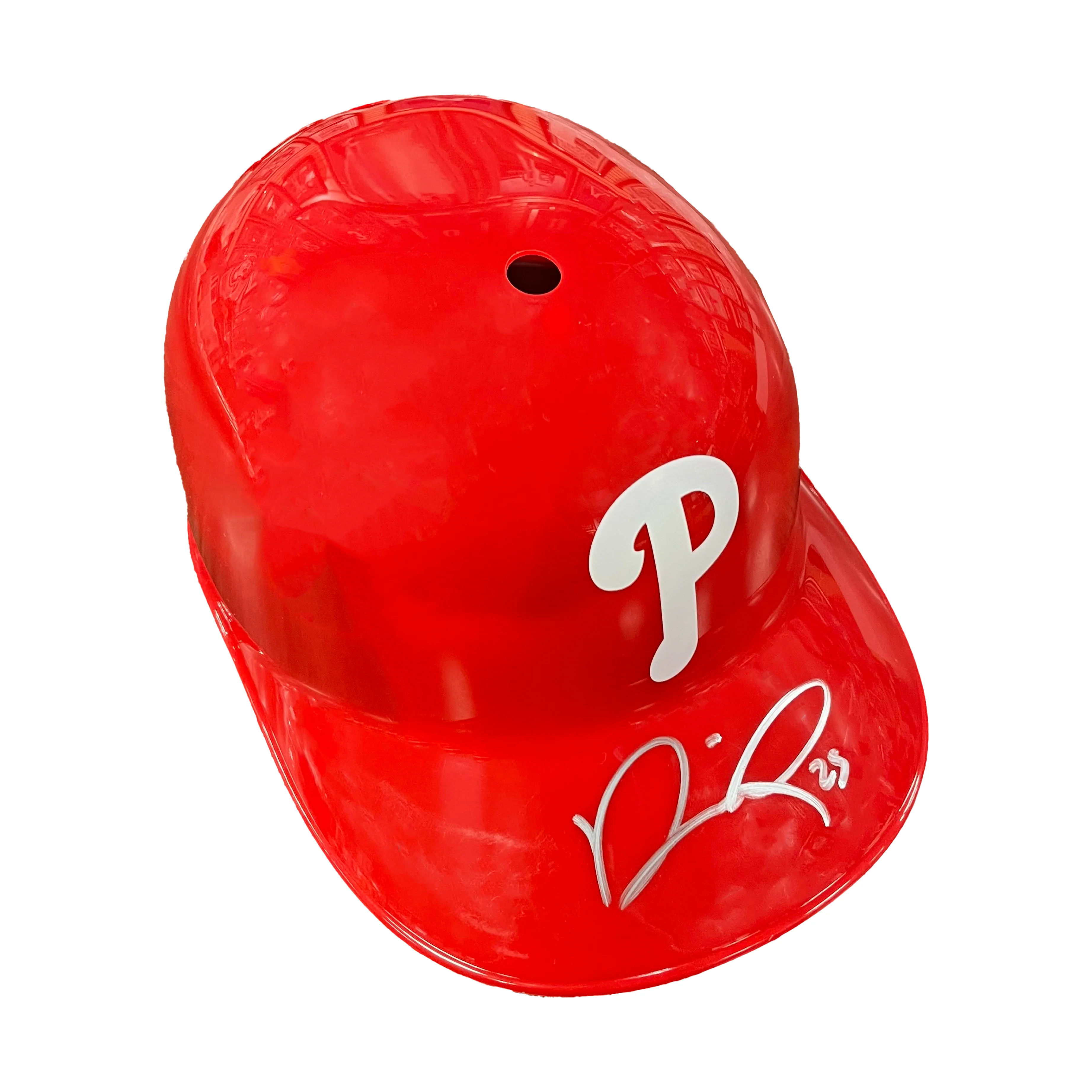Darick Hall Philadelphia Phillies Autographed Helmet - Image 2