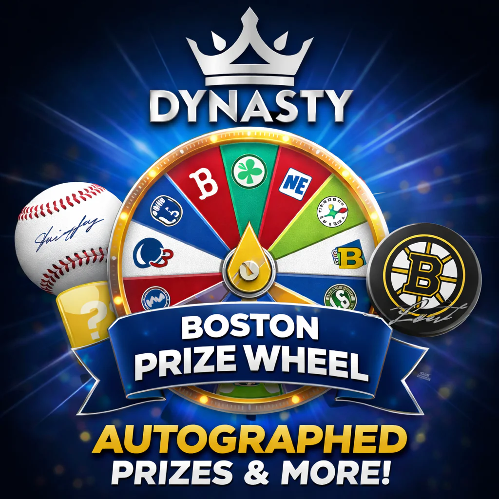 Dynasty Sports Boston Themed Memorabilia Prize Wheel