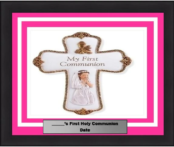 First Holy Communion Picture Photo Frame - Image 3