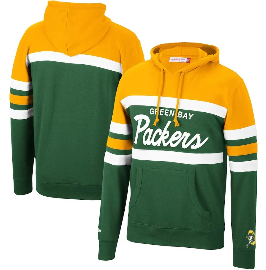 Green Bay Packers Mitchell & Ness Head Coach Hoodie - Image 2