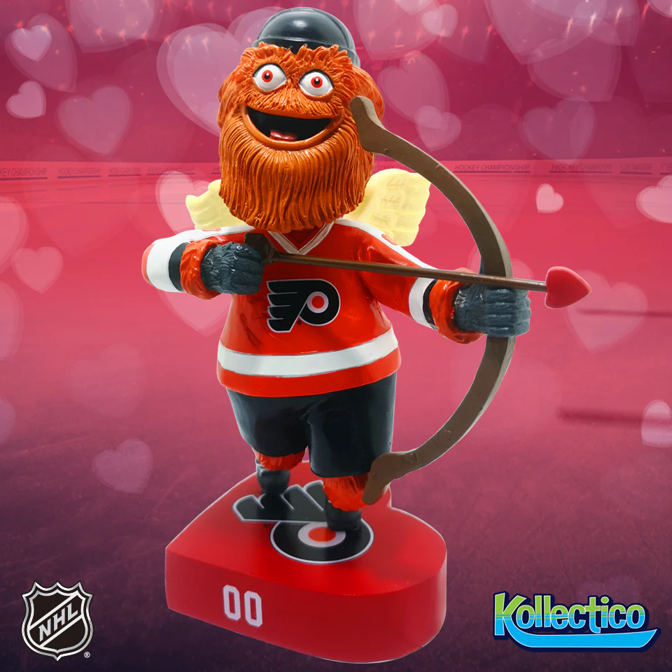 Gritty Be My Valentine Philadelphia Flyers Bobblehead