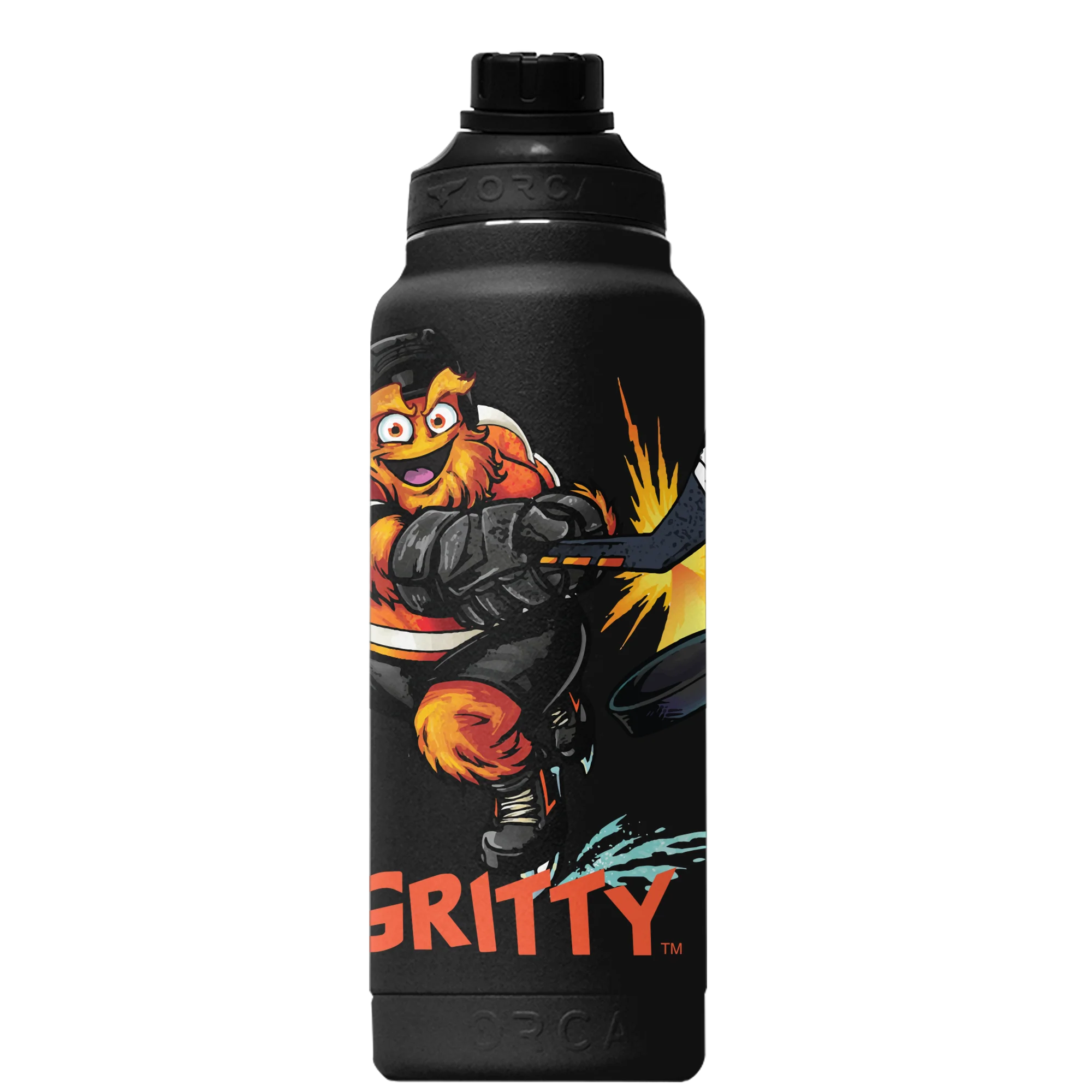 Gritty Philadelphia Flyers 34oz. Large Logo Mascot Hydra Water Bottle