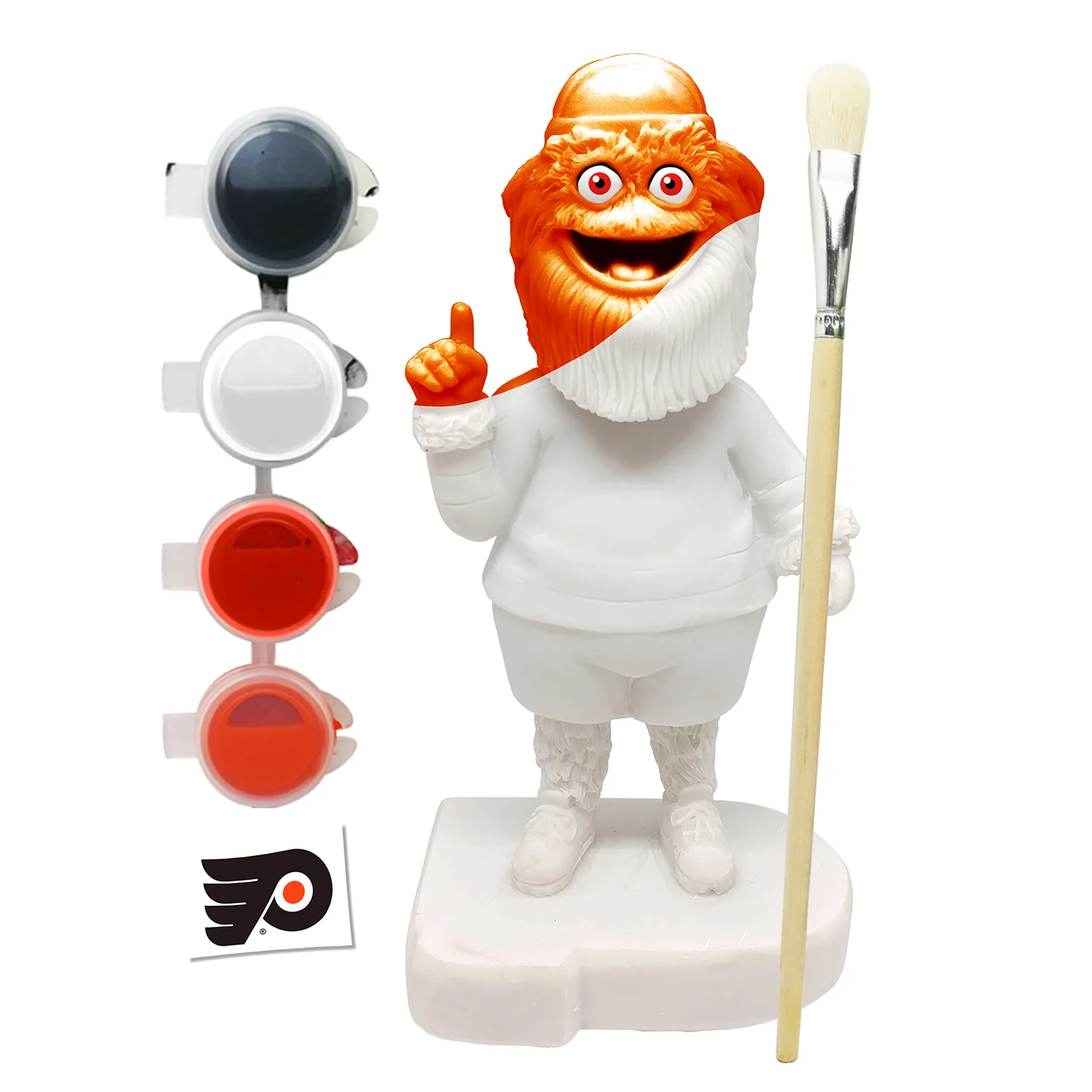 Gritty Philadelphia Flyers Hockey Paint-Your-Own Mascot Bobblehead