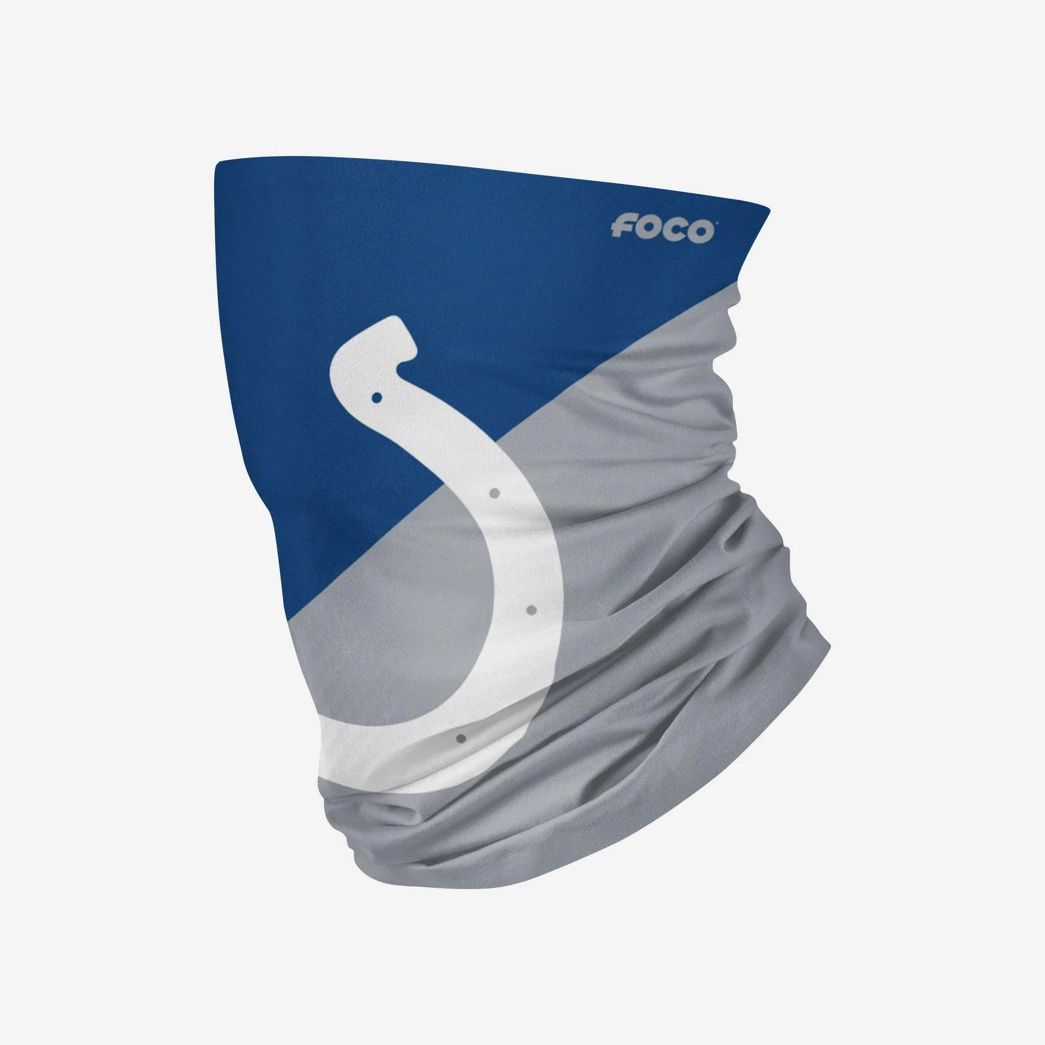 Indianapolis Colts Colorblock Big Logo Gaiter Scarf