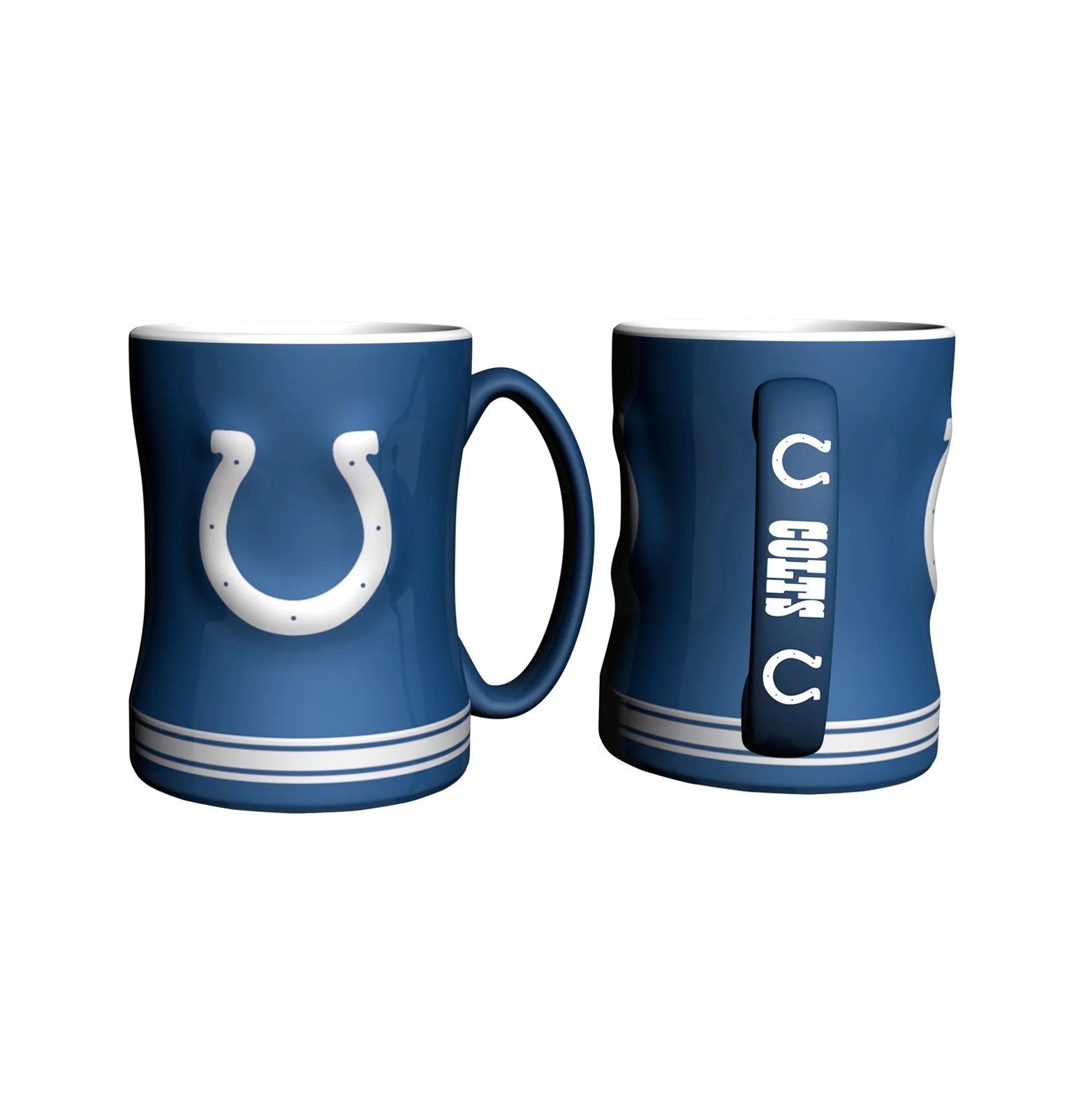 Indianapolis Colts Logo Relief Coffee Mug
