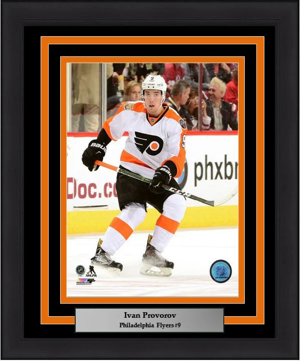 Ivan Provorov Skating Philadelphia Flyers 11" x 14" Framed Hockey Photo