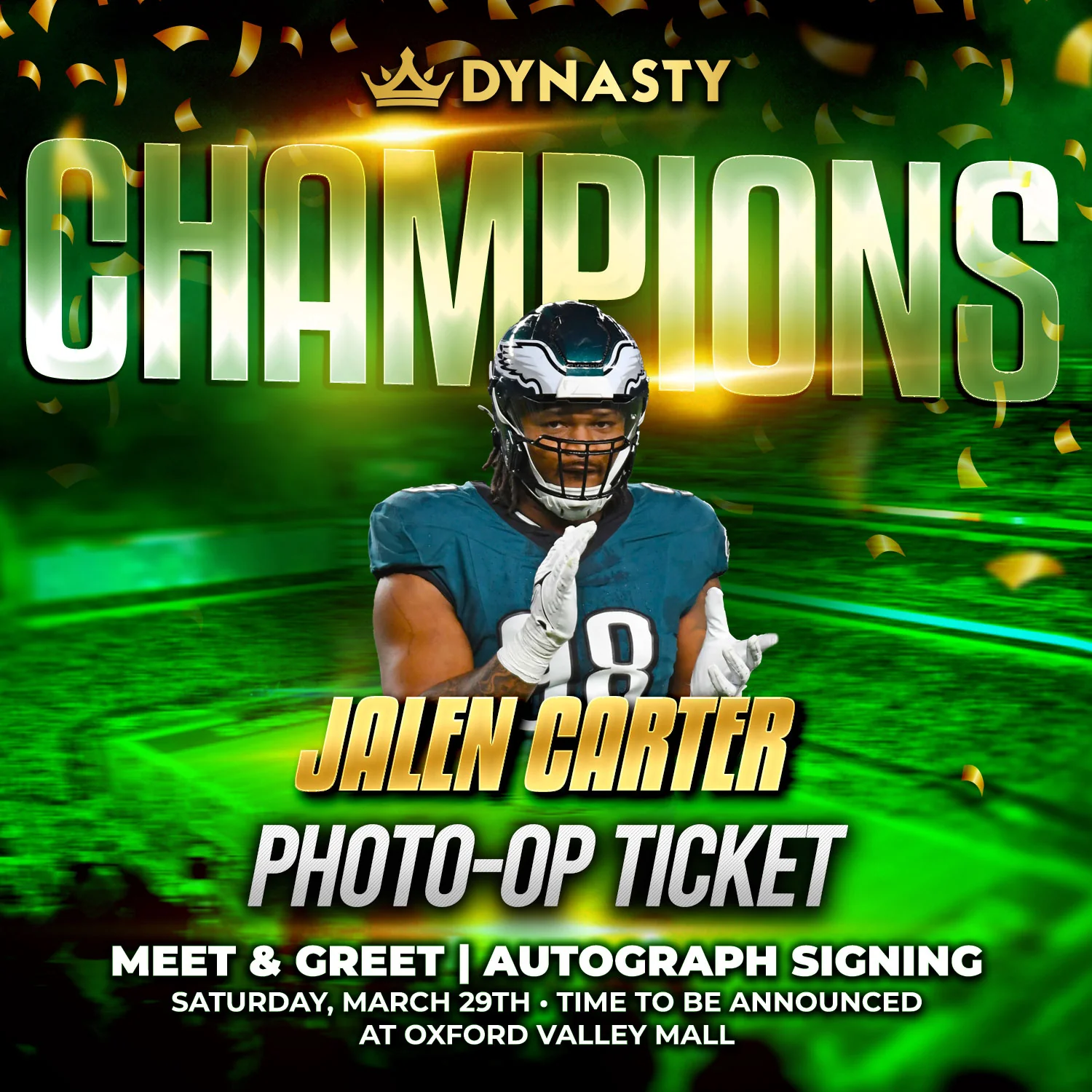 Jalen Carter World Champions Experience Tickets - Image 3