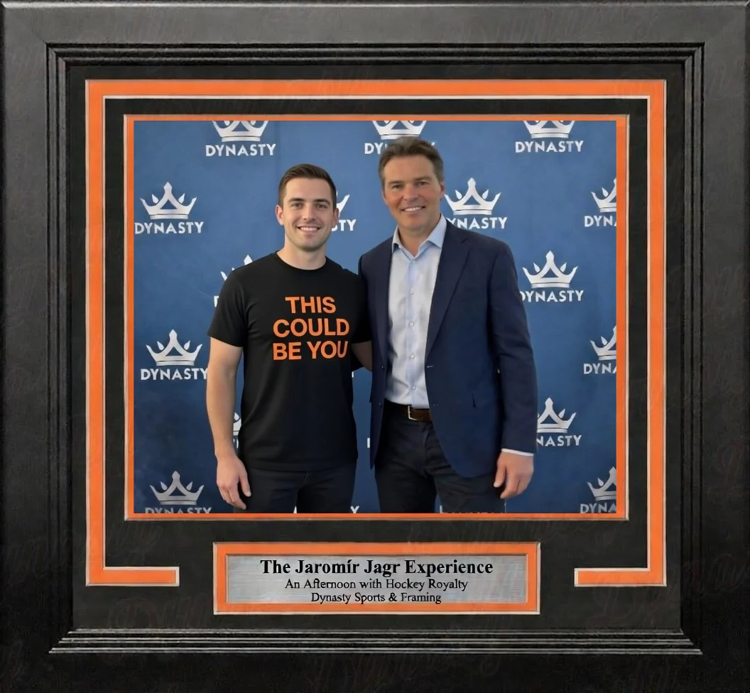 Jaromir Jagr Experience Philadelphia Flyers Photo-Op Frame Kit