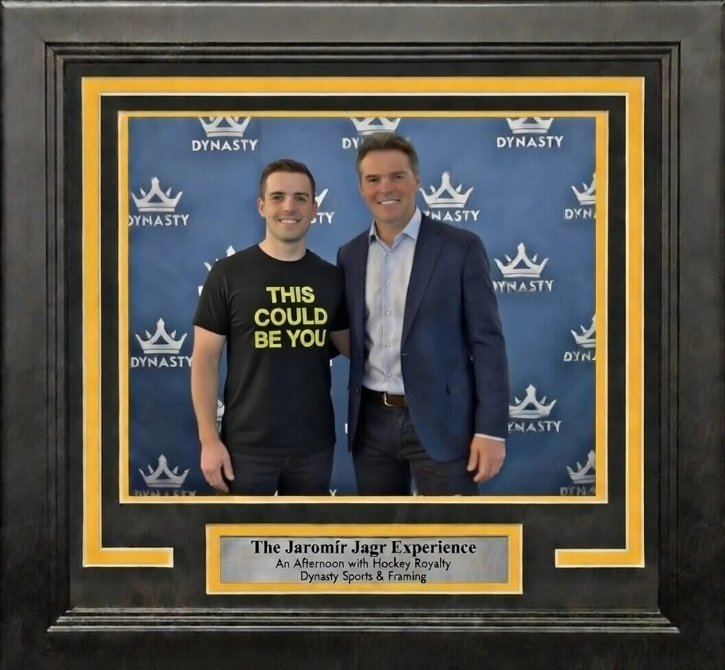 Jaromir Jagr Experience Pittsburgh Penguins Photo-Op Frame Kit