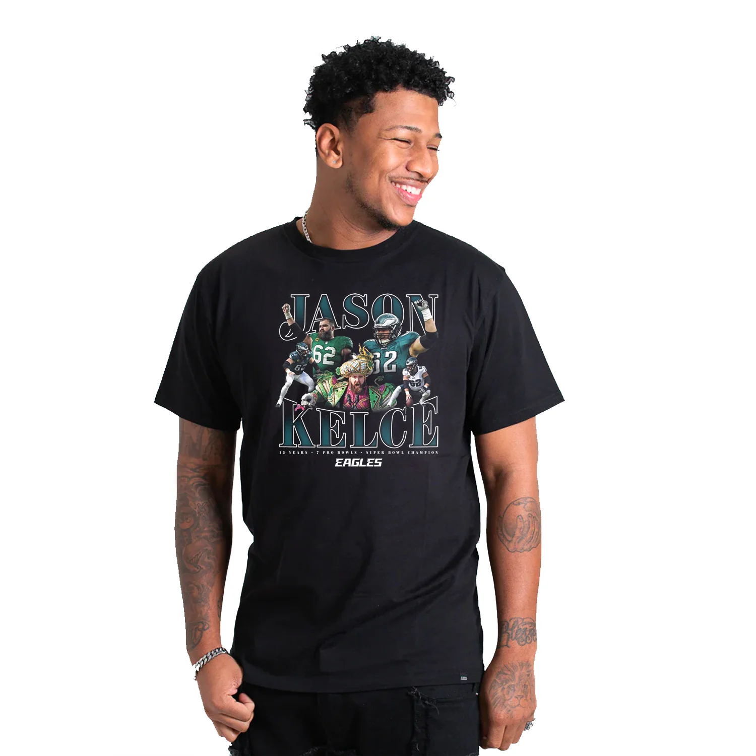 Jason Kelce Philadelphia Eagles Retirement Edition T-Shirt (Limited Run) - Image 2