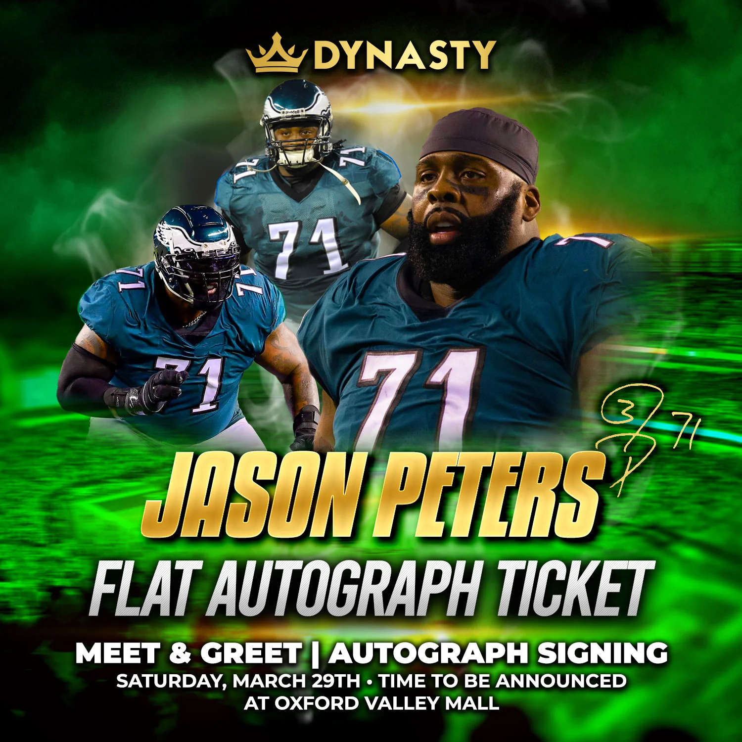 Jason Peters World Champions Experience