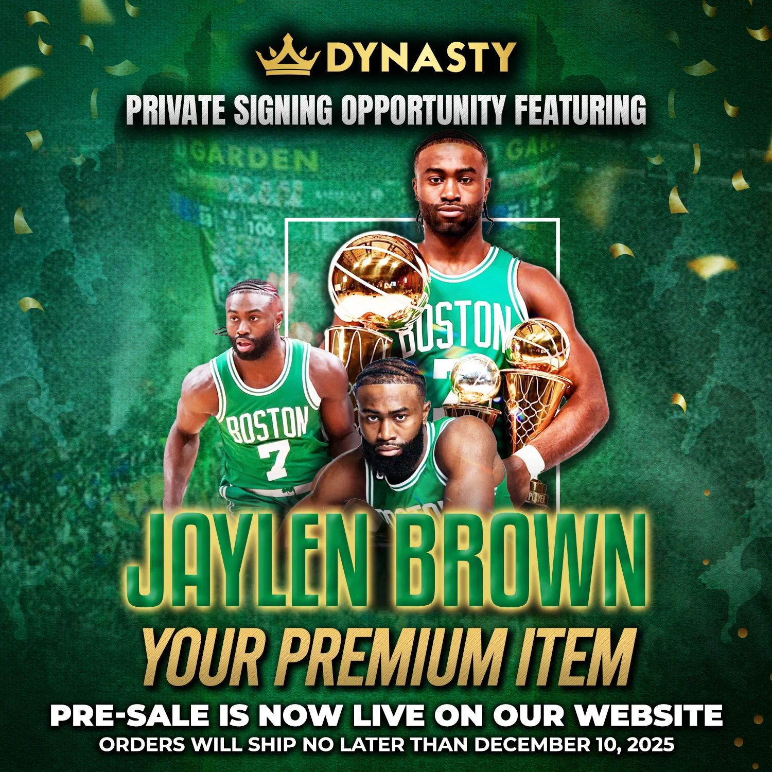Jaylen Brown Private Signing Signature | YOUR ITEM - Image 2