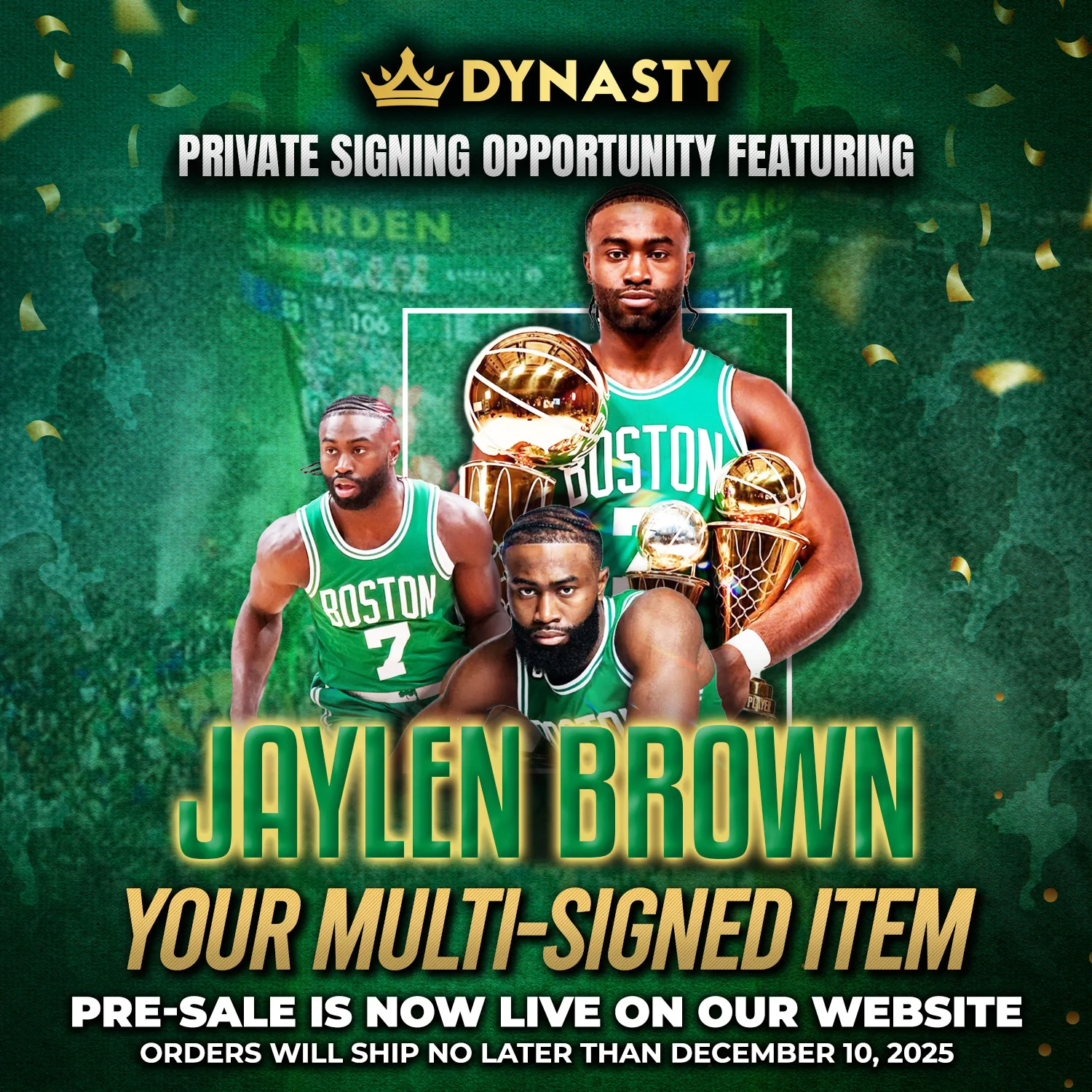 Jaylen Brown Private Signing Signature | YOUR ITEM - Image 3