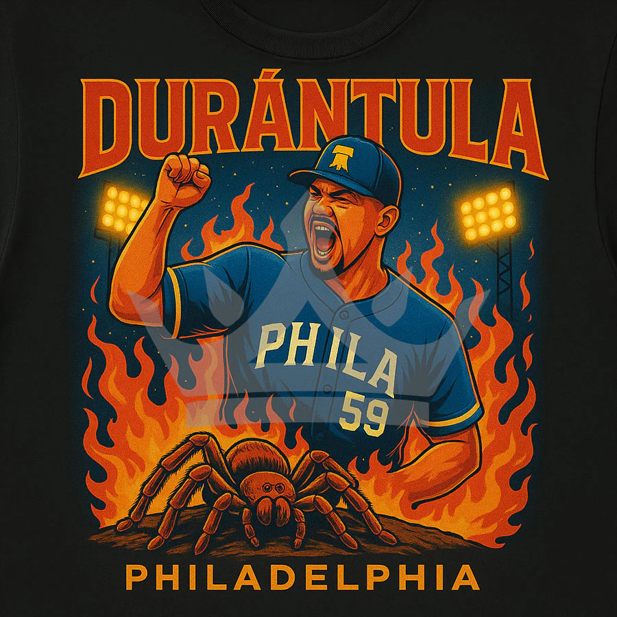 Jhoan Duran "Durantula" Phillies Player Nickname Shirt-Youth - Image 2