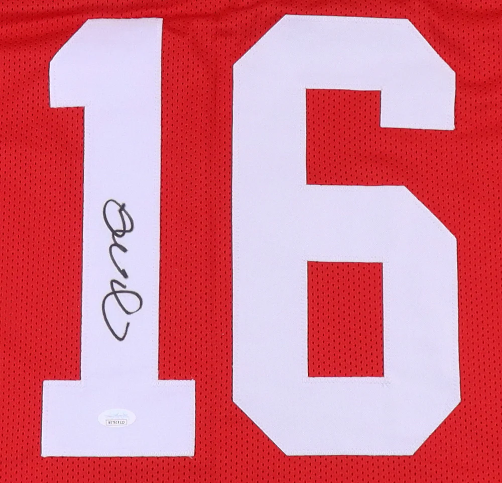 Joe Montana San Francisco 49ers Autographed Football Jersey - Image 2