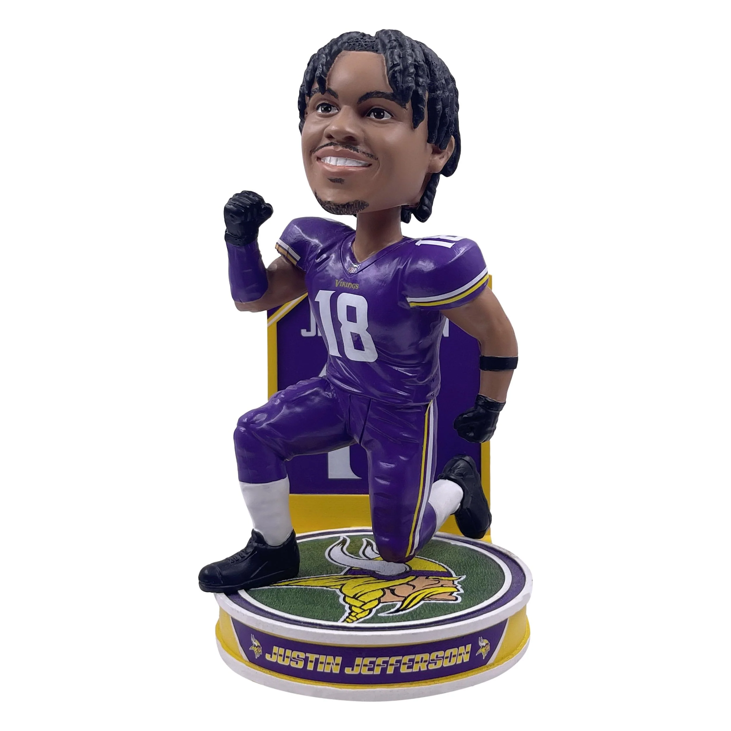 Justin Jefferson Minnesota Vikings Hero Series Bobble Head