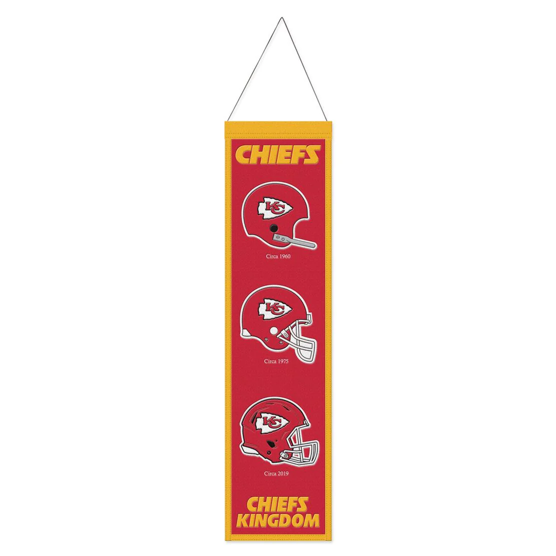 Kansas City Chiefs 8" x 32" Wool Banner