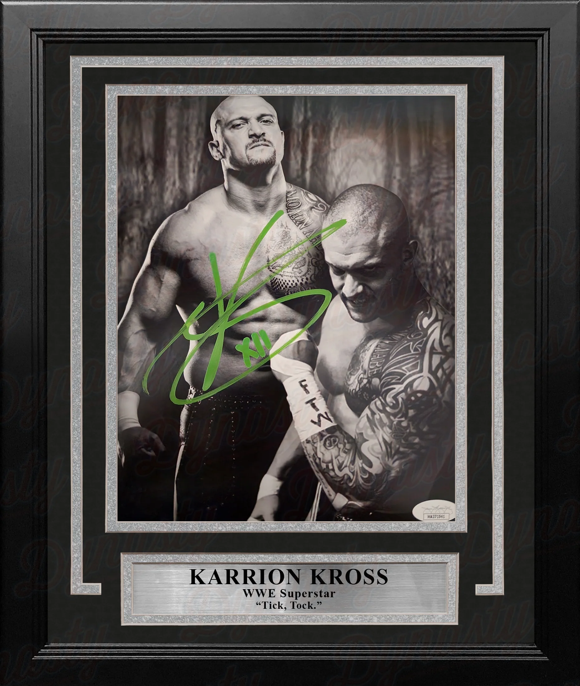 Karrion Kross Autographed 8" x 10" Framed WWE Wrestling Spotlight Photo - Image 2