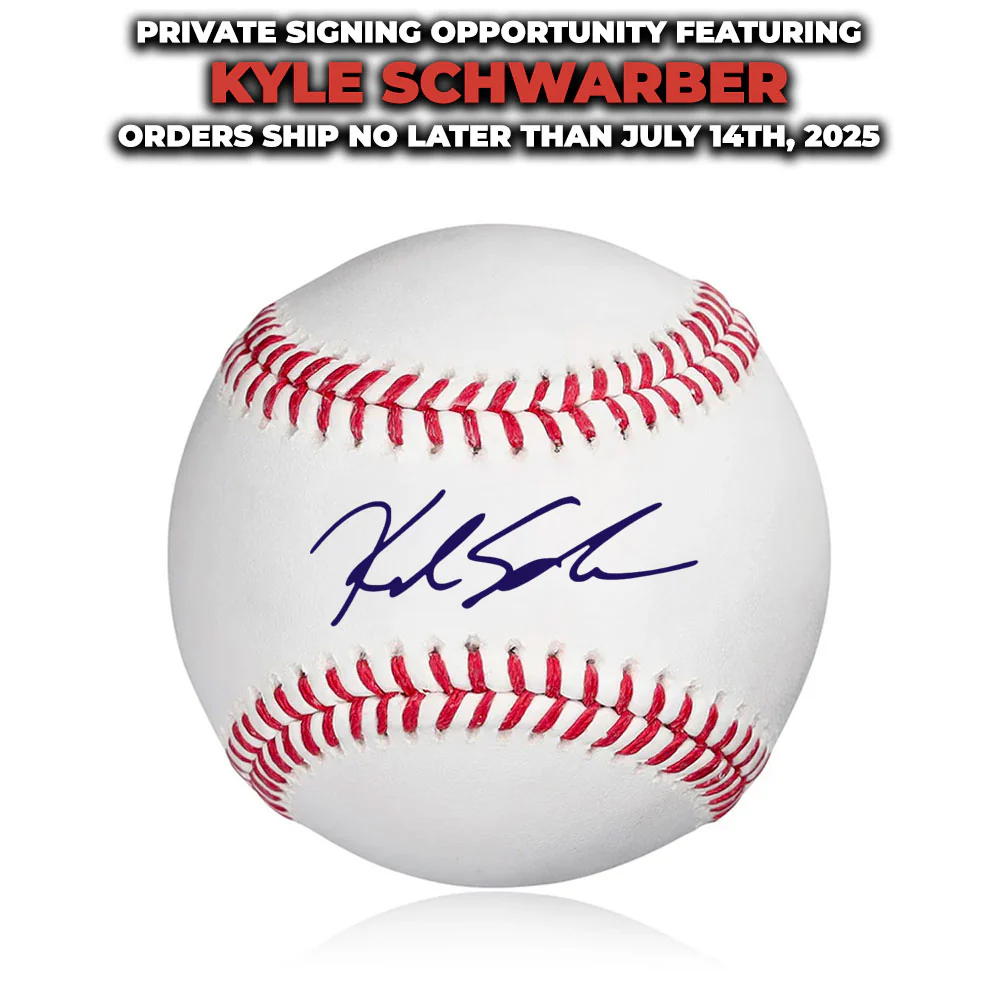 Kyle Schwarber Philadelphia Phillies Autographed Authentic Baseball | Pre-Sale Opportunity