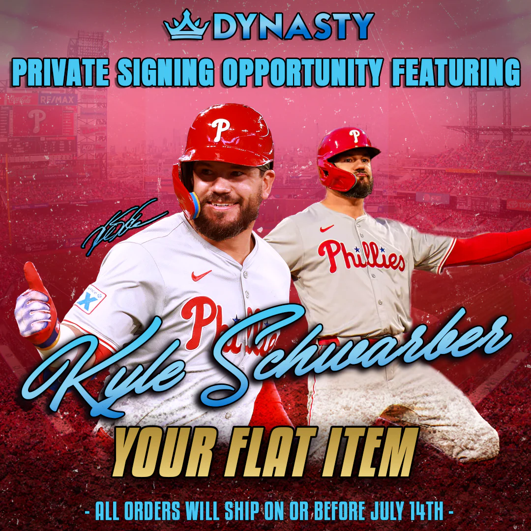 Kyle Schwarber Philadelphia Phillies YOUR ITEM Autographed | Pre-Sale Opportunity