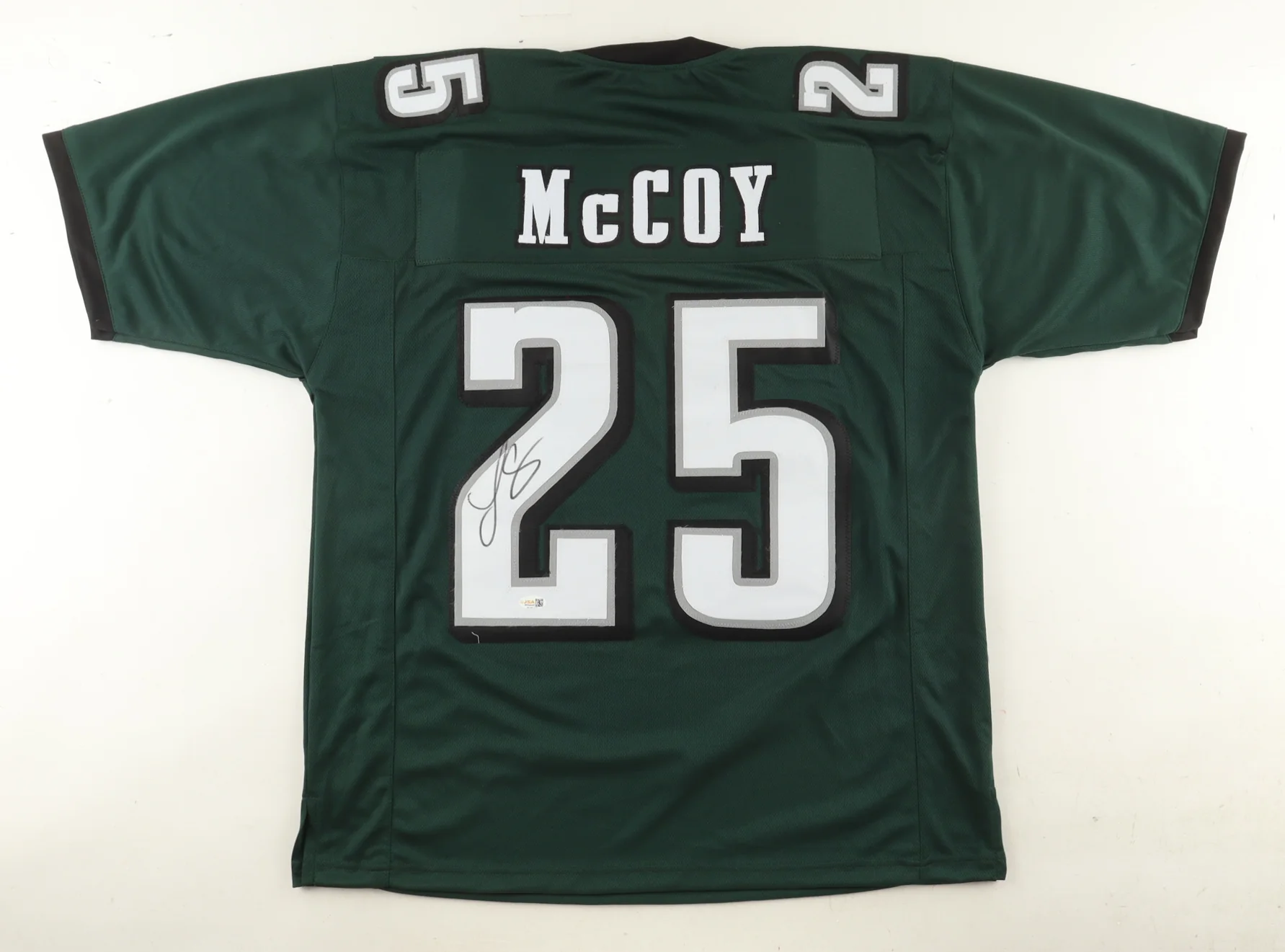 LeSean McCoy Philadelphia Eagles Autographed Green Football Jersey